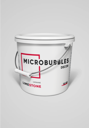 Декоративна штукатурка LIMESTONE Microbubbles Decor